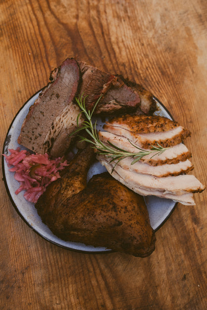 Four Meat Plate
