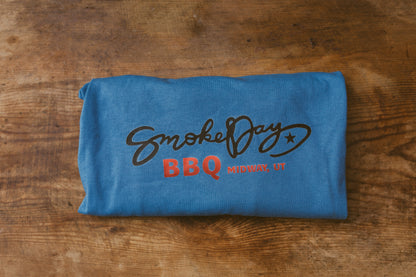 The SmokeDay Tee in Blue