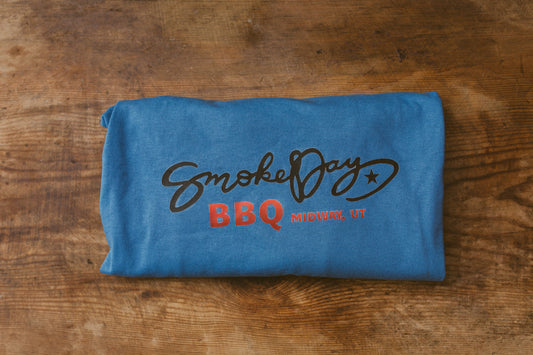 The SmokeDay Tee in Blue