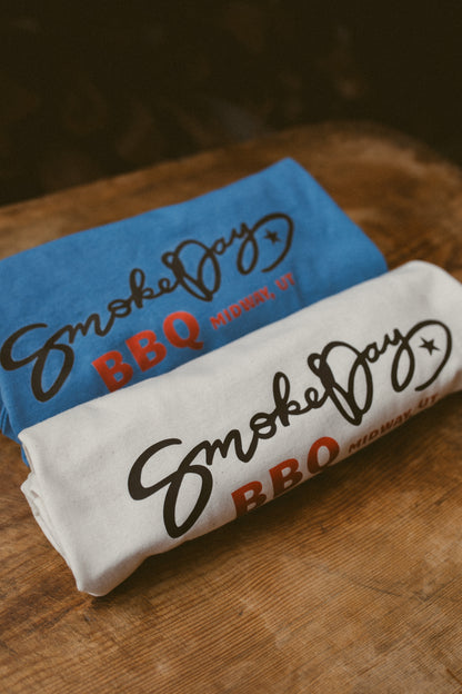 The SmokeDay Tee in Blue