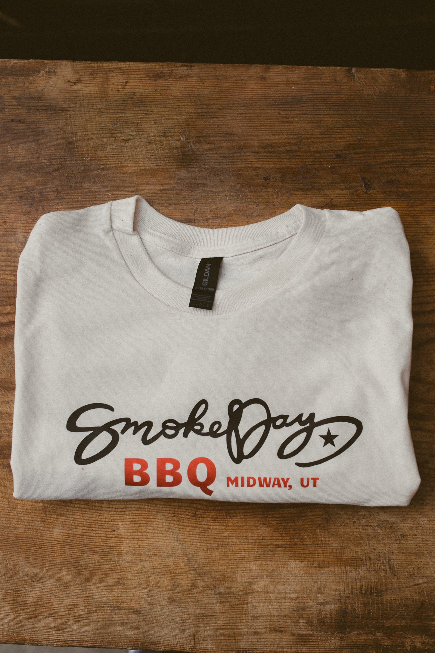 The SmokeDay Tee in Cream