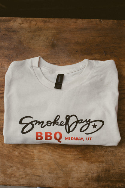 The SmokeDay Tee in Cream