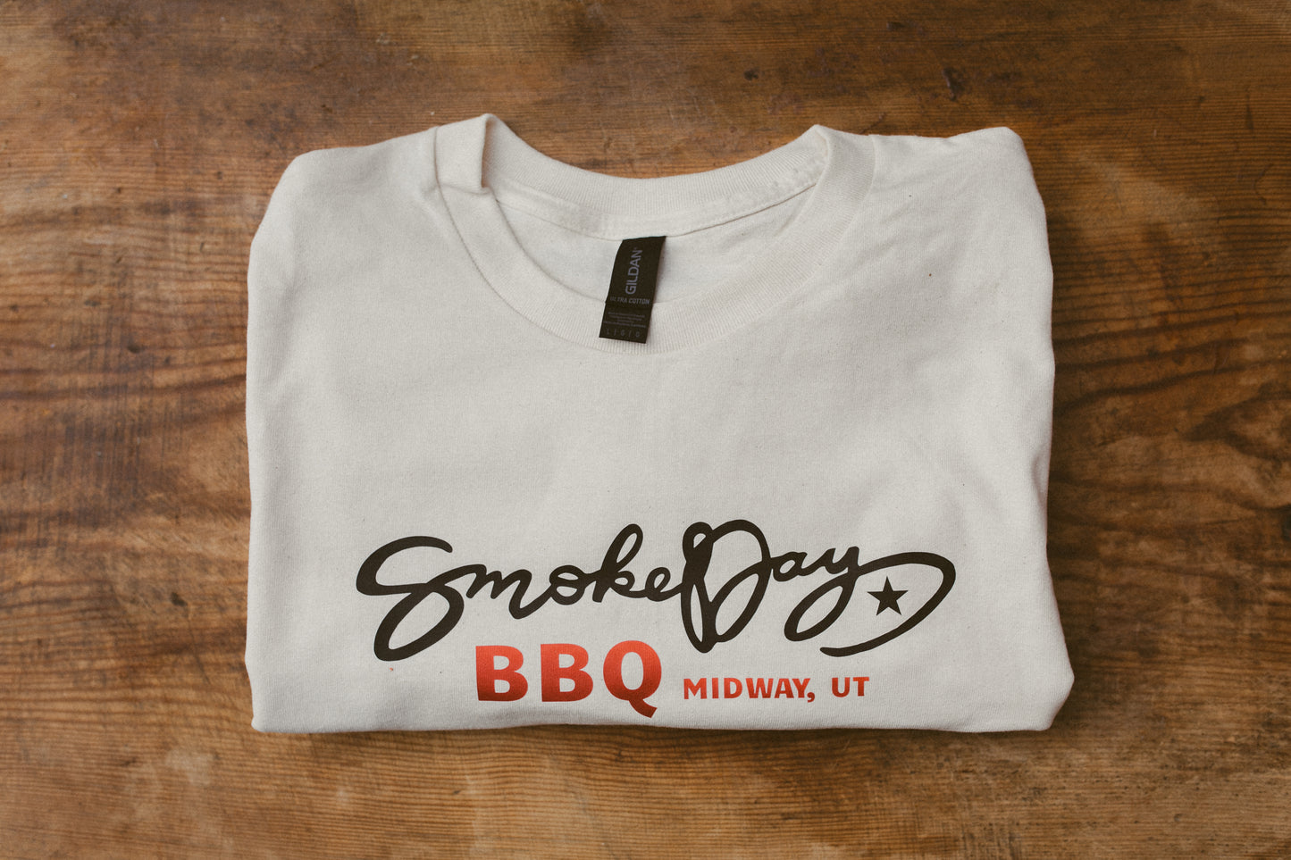 The SmokeDay Tee in Cream