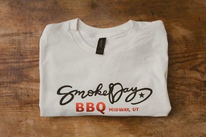The SmokeDay Tee in Cream